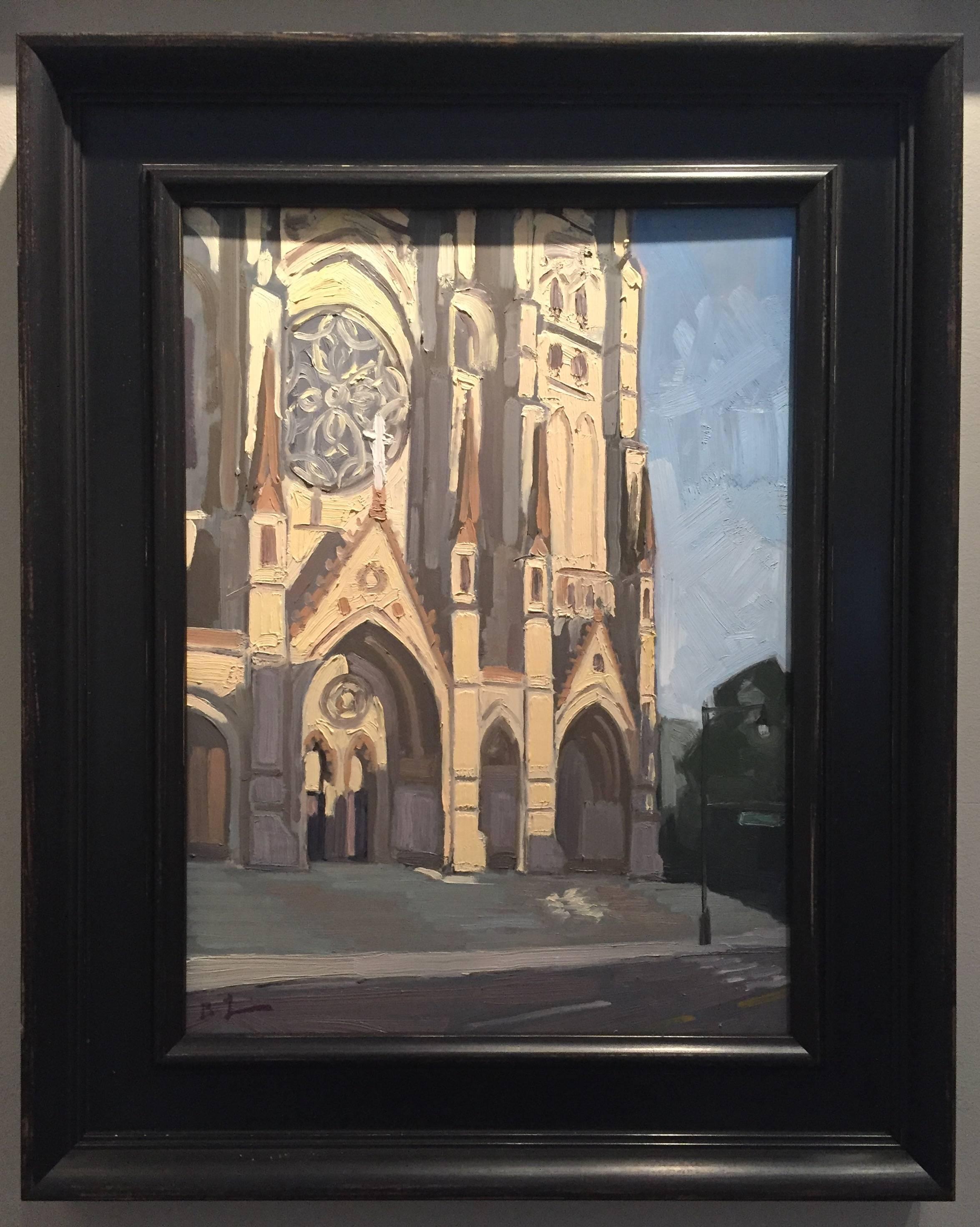 Saint John the Divine - Painting by Benjamin Lussier