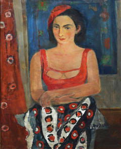 Girl with Red Beret