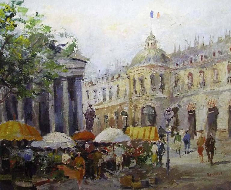 Anatol Bouchet PLACE MADELEINE at 1stDibs bouchet artist