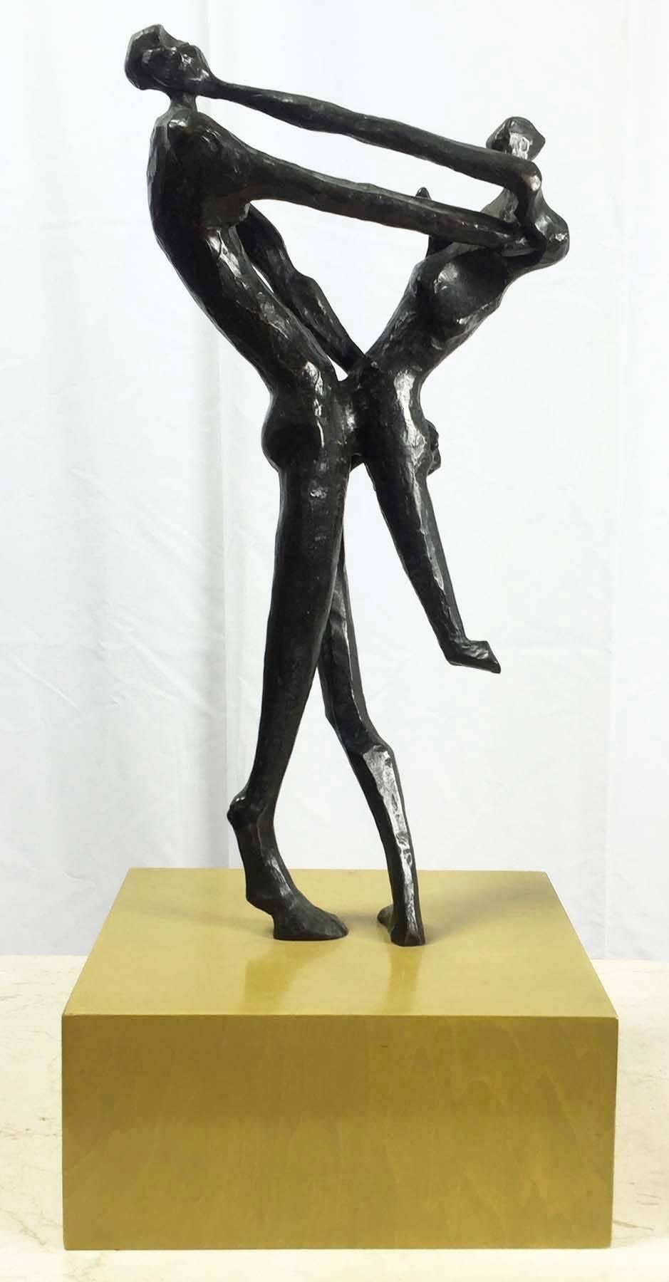 Charna Rickey Figurative Sculpture - Tango