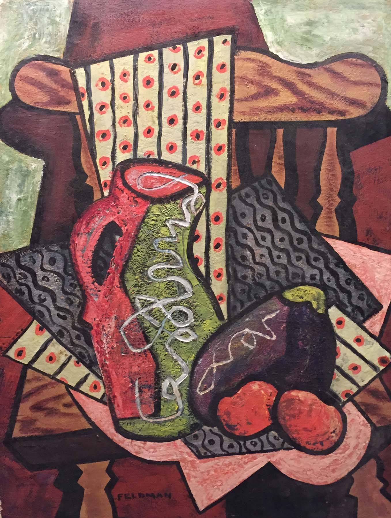 Stanley Feldman Figurative Painting - Still Life #1