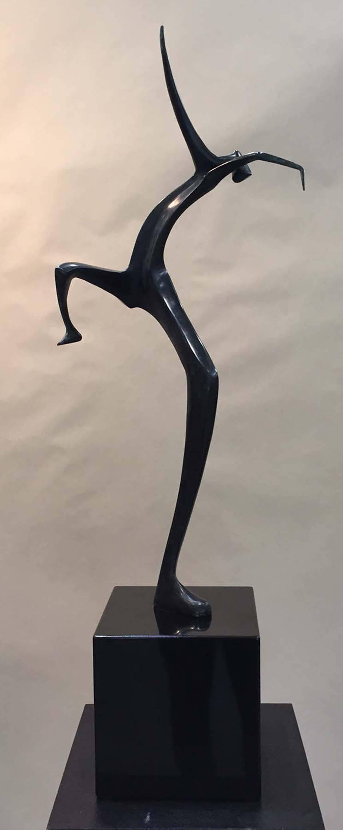 Charna Rickey Figurative Sculpture - THREE DANCERS