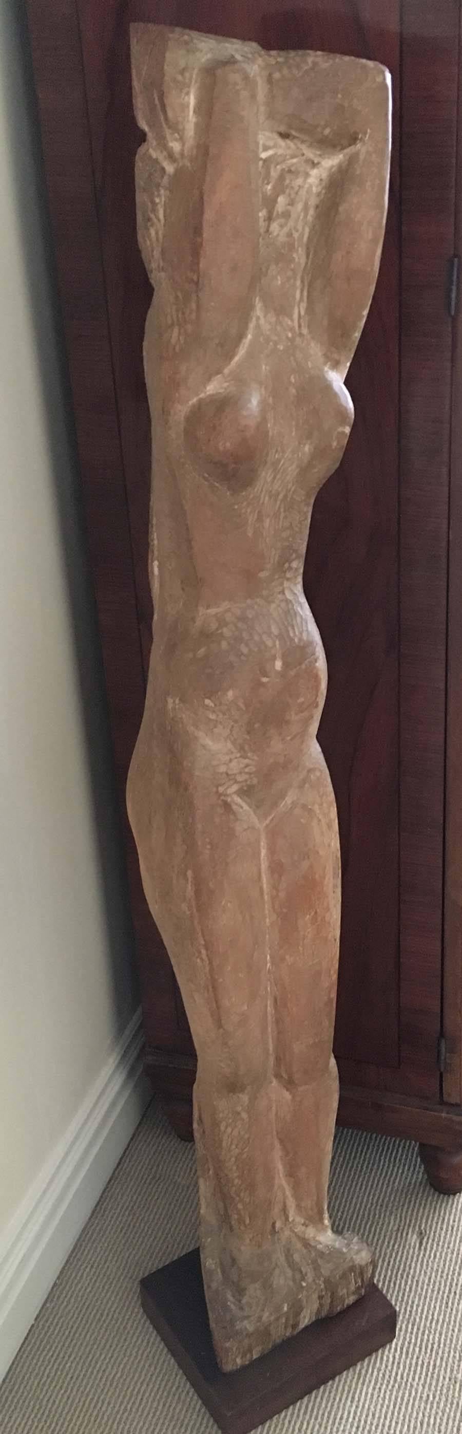 Lorrie Goulet Figurative Sculpture - Standing Nude