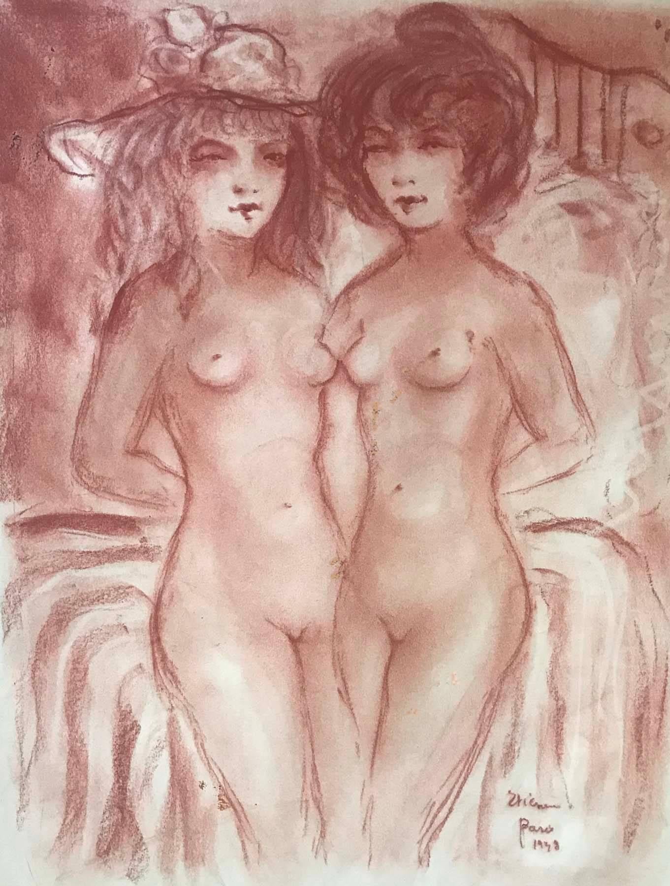Roger Etienne Nude - Sisters