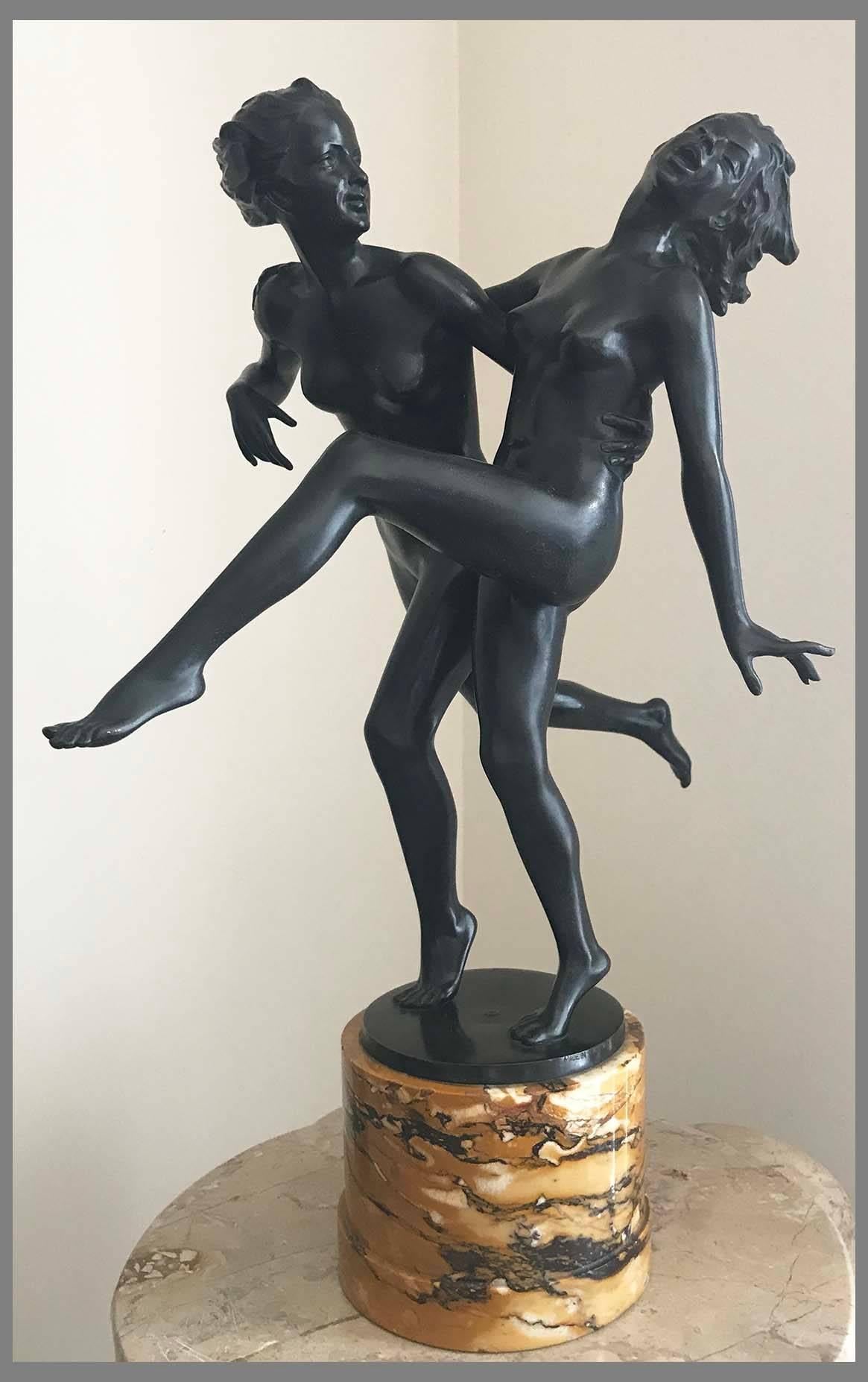 Josef Lorenzl Nude Sculpture - Dancers