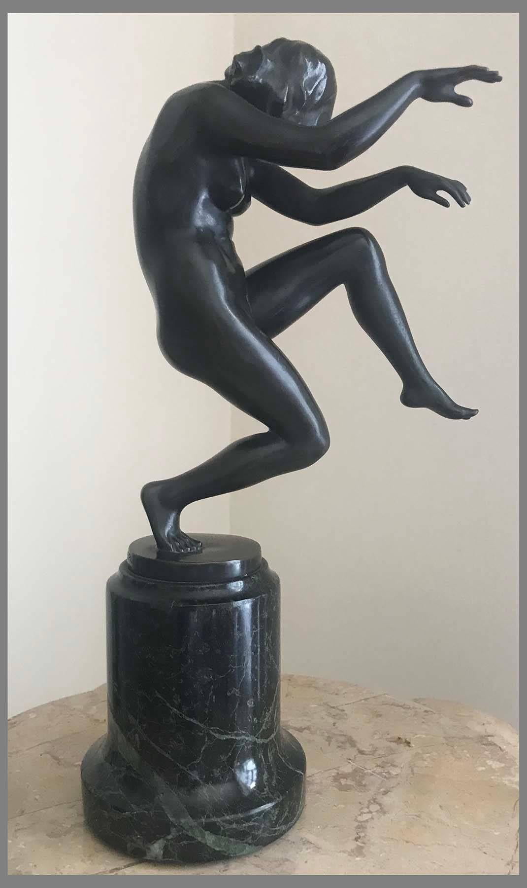 Dancer - Sculpture by Karl Perl