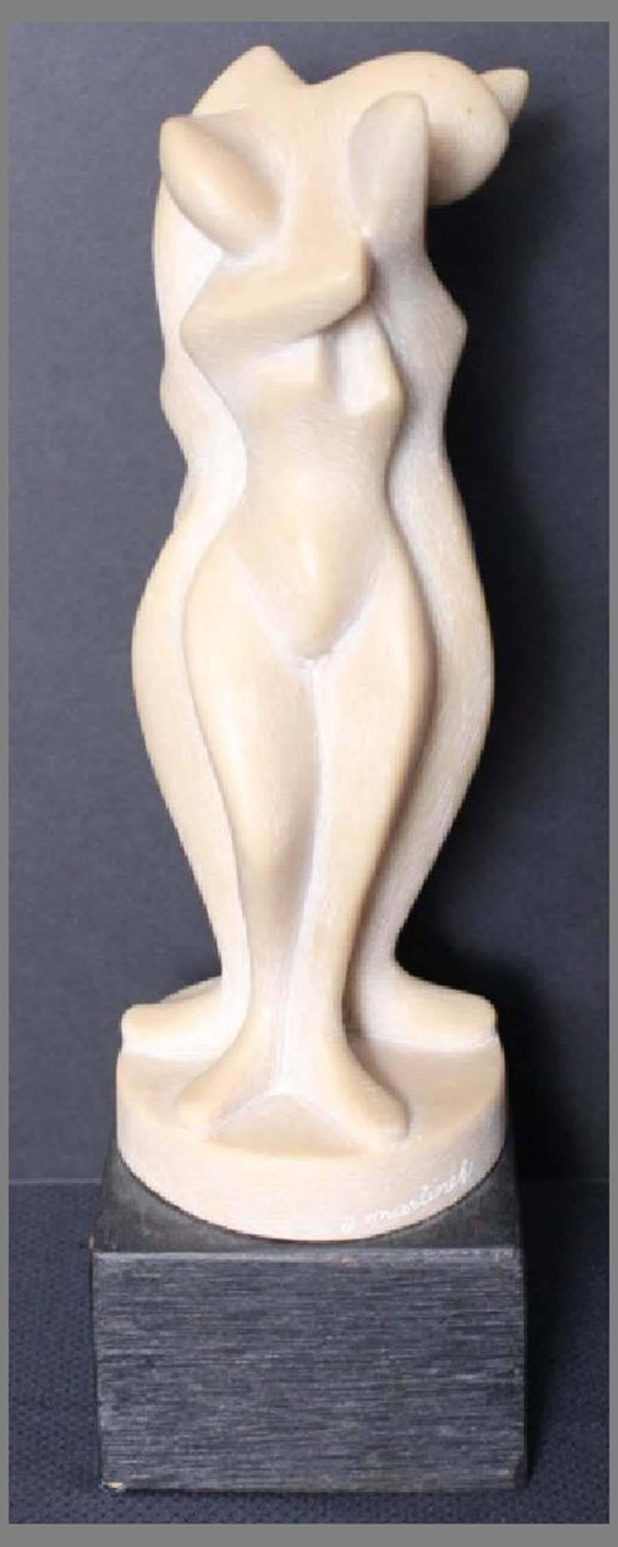 Dancing Nudes - Sculpture by Joseph Martinek