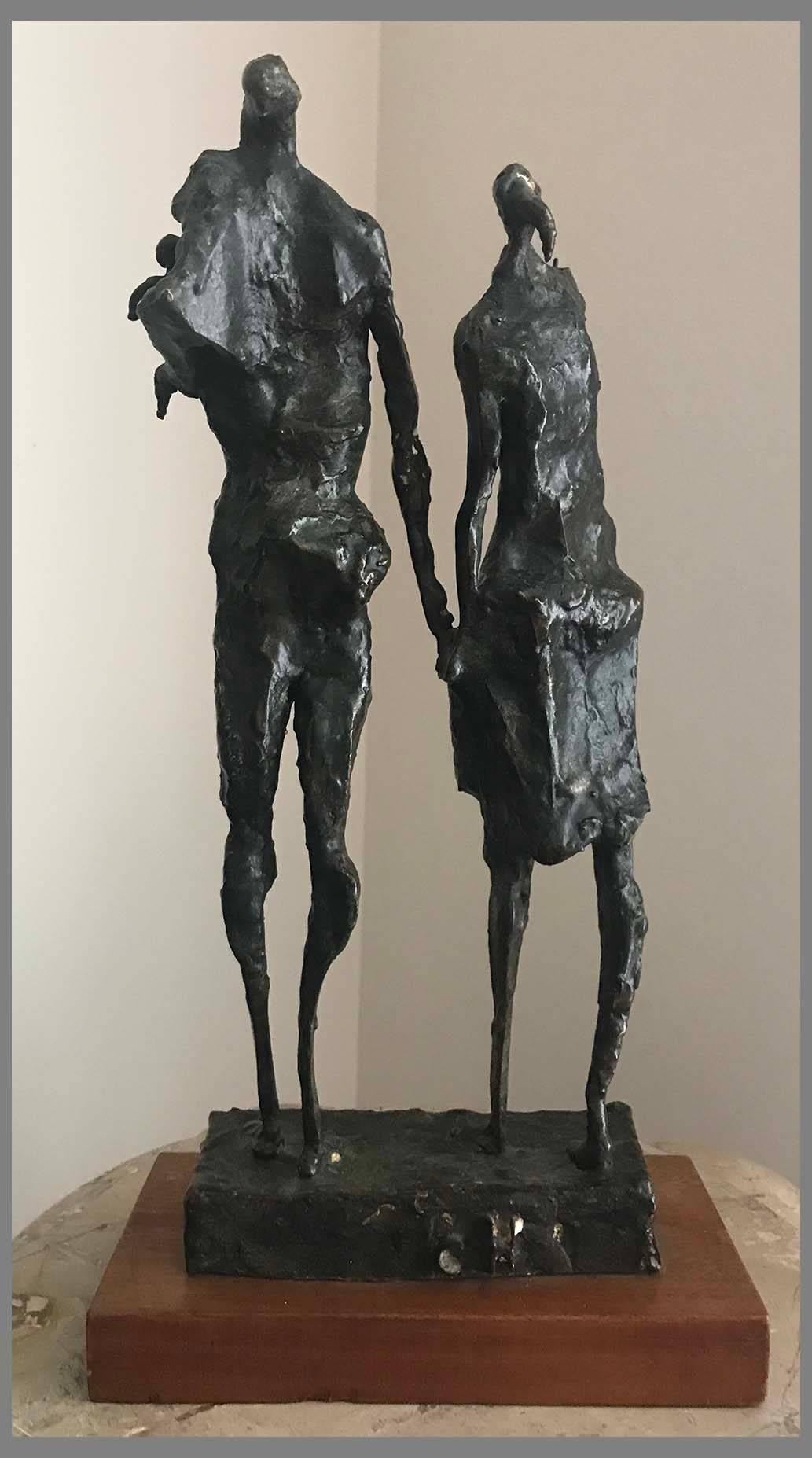 Carole Harrison Figurative Sculpture - The Family