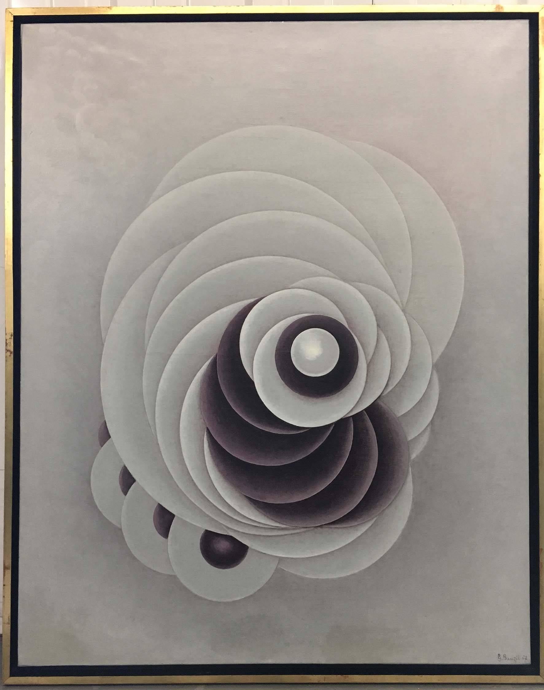 Gaby Bauzil Abstract Painting - Swirls