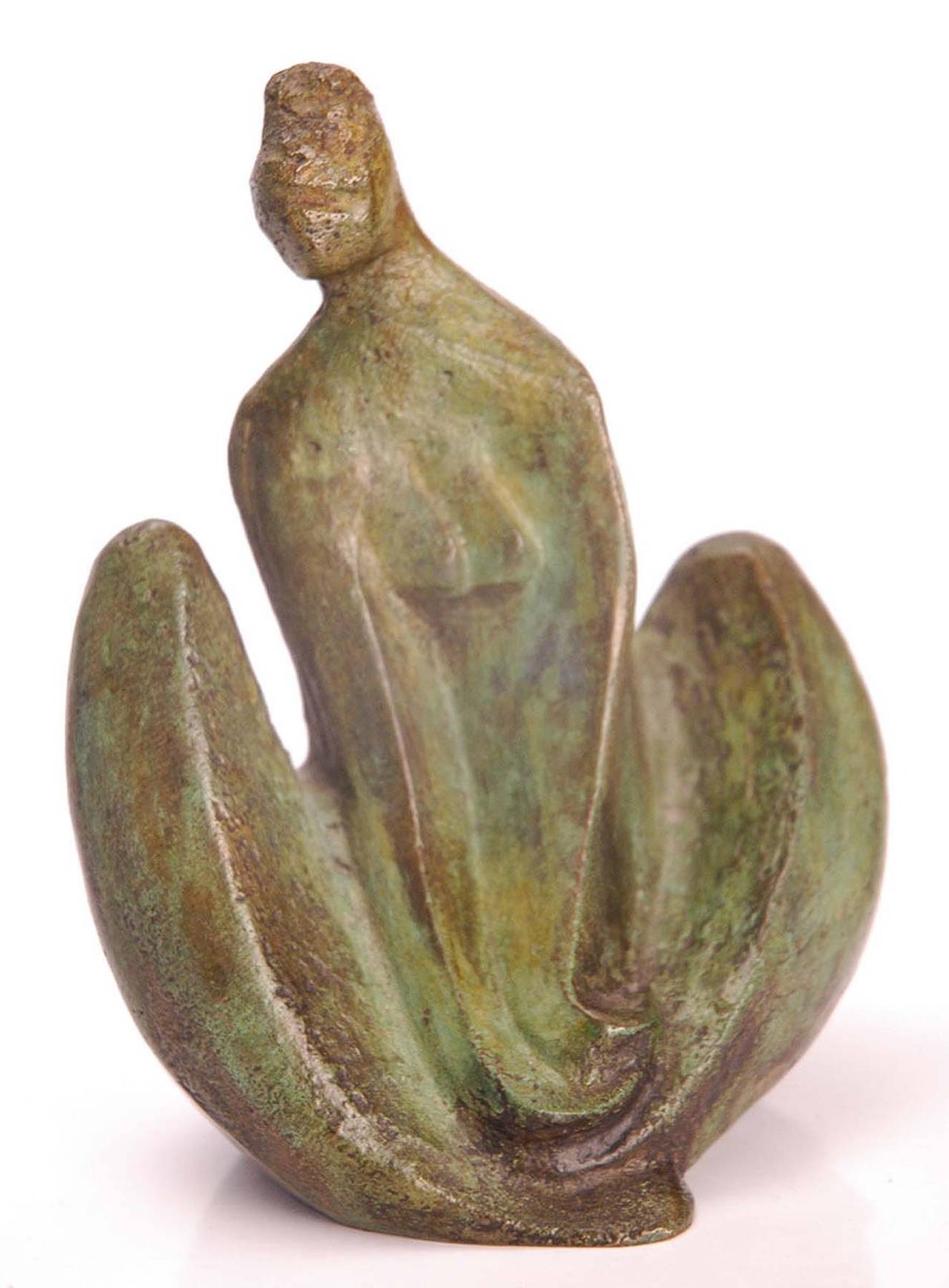 Unknown Nude Sculpture - Seated Nude