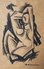 Vintage Cubist Nude