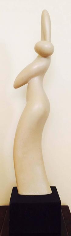 Modern Nude - Sculpture by Joseph Martinek