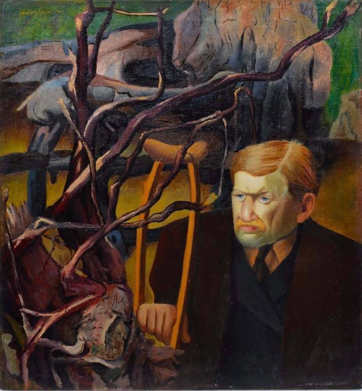 August Mosca - Portrait of an Artist at 1stDibs
