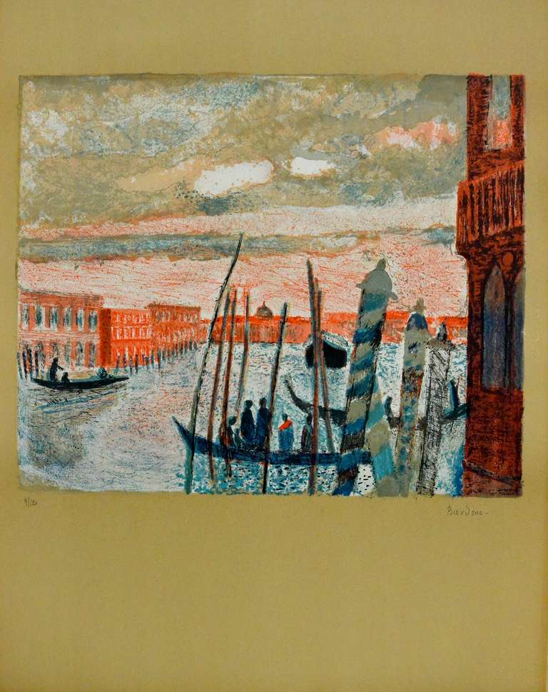 Guy Bardone Landscape Print - Venice