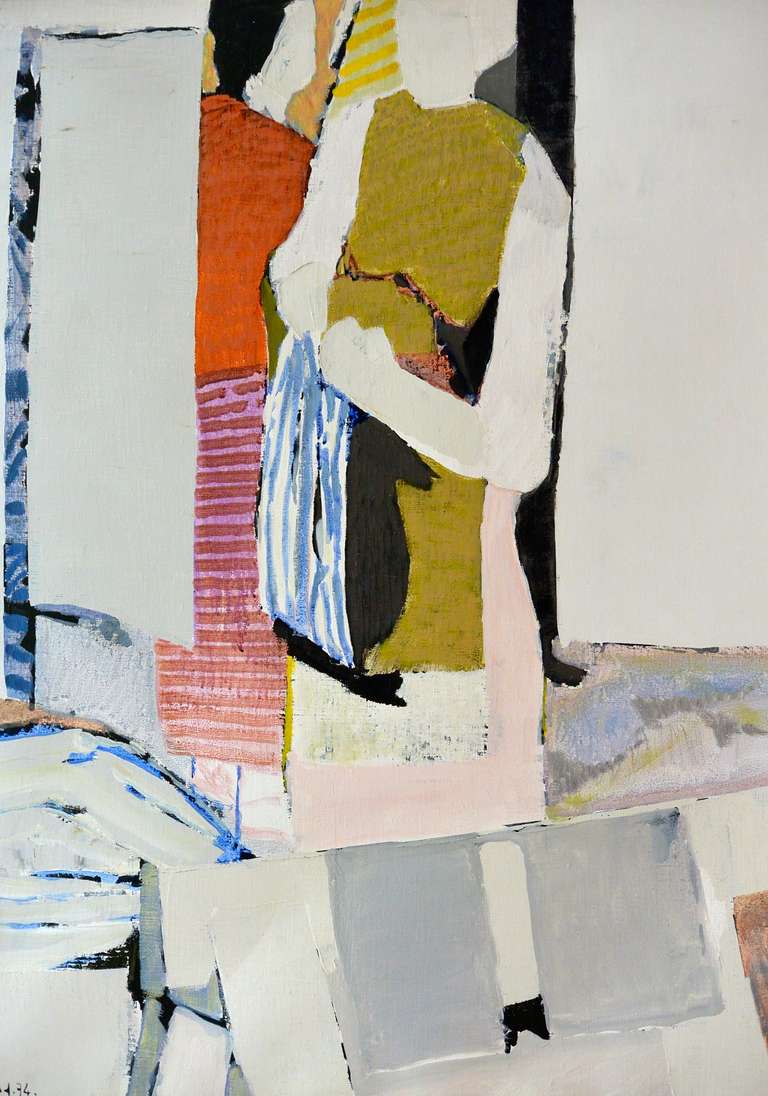 Gabriel Godard Interior Painting - Laveuses