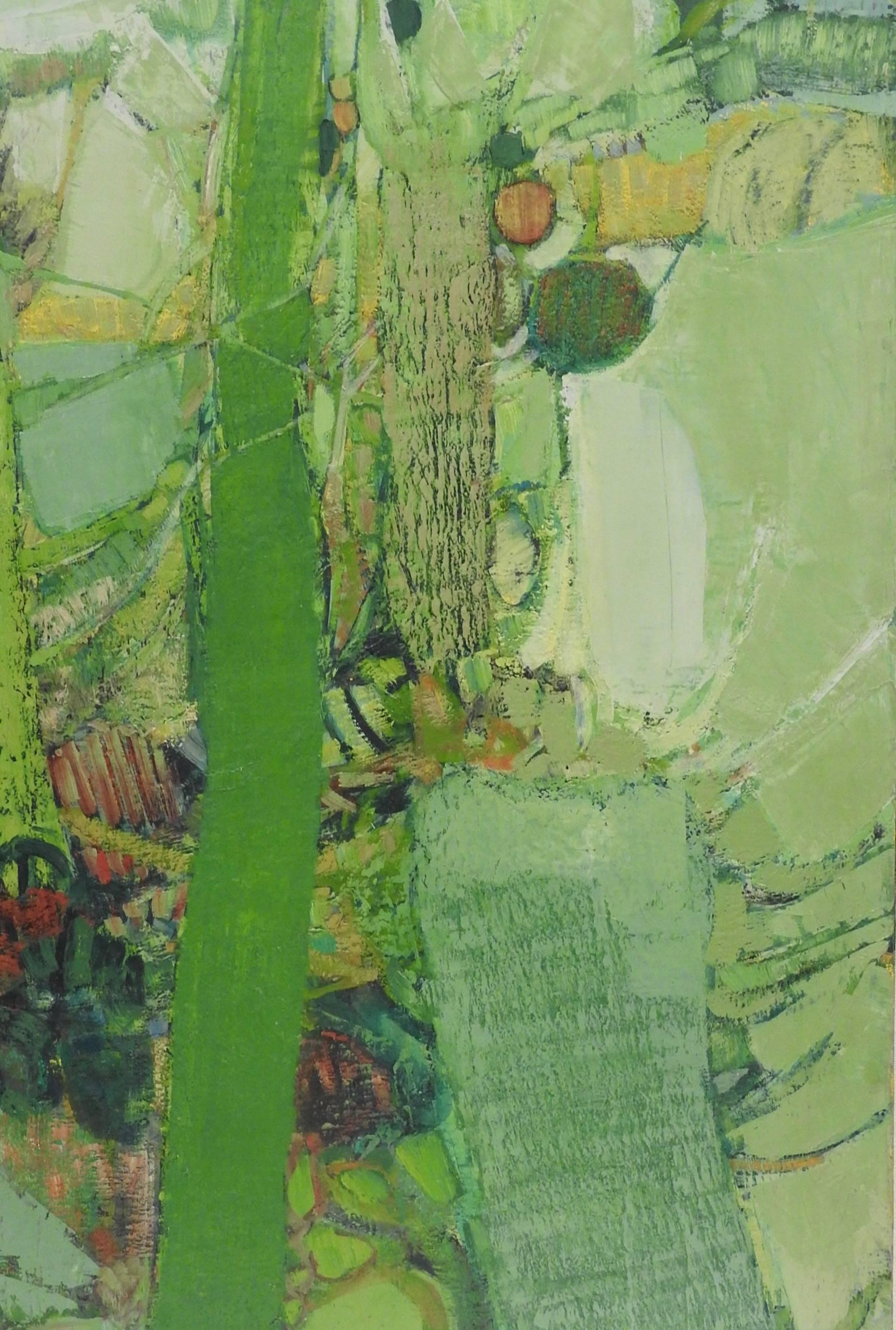 Arbre vert - Painting by Gabriel Godard