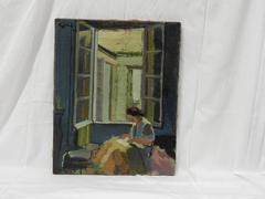 Ma mere cousant, Bordeaux 1944