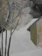 Neige aux deux chalets-Jura