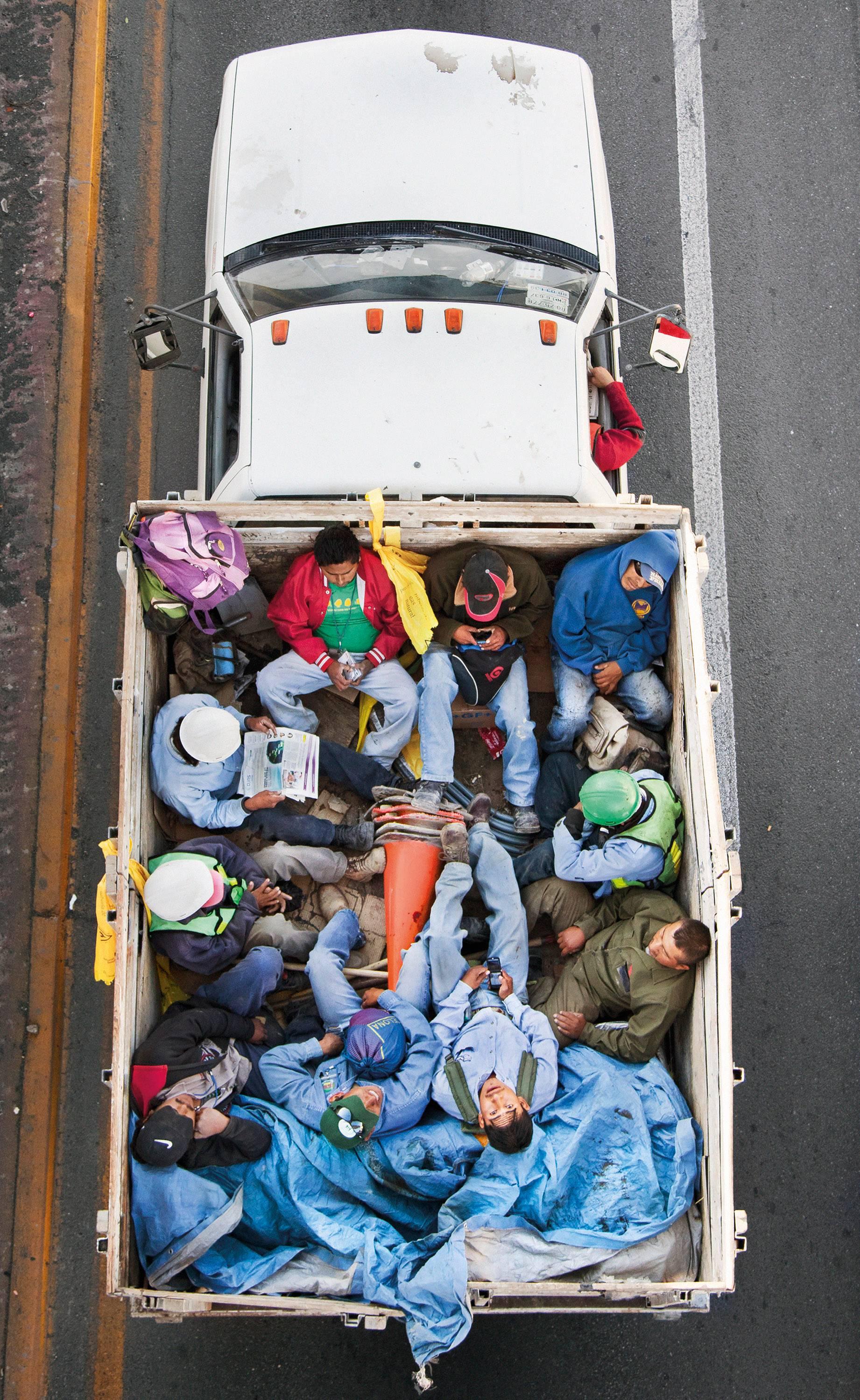 Carpoolers IV - Photograph by Alejandro Cartagena