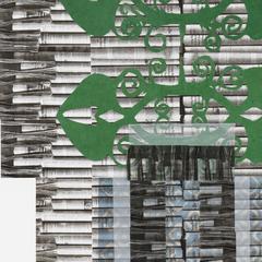 "Abriendo puertas" Abstracto, Fotolitografía sobre papel grueso sin ácido