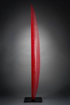 "Michael Red Eidolon I", Michael Enn Sirvet, Scultura astratta contemporanea, 2015