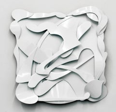 "Winter", Kevin Barrett, Contemporary, Metal, Abstract Wall Relief Sculpture