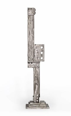 "Fractal", Richard Heinrich, Abstract Contemporary Steel Sculpture, Metal