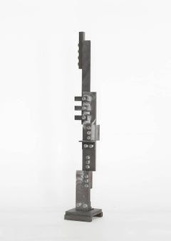 « Op for Sid », Richard Heinrich, sculpture contemporaine abstraite en acier, métal