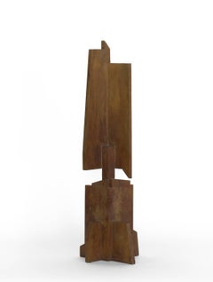 "NY Bridge", Richard Heinrich, Abstract Contemporary Bronze Sculpture, Metal