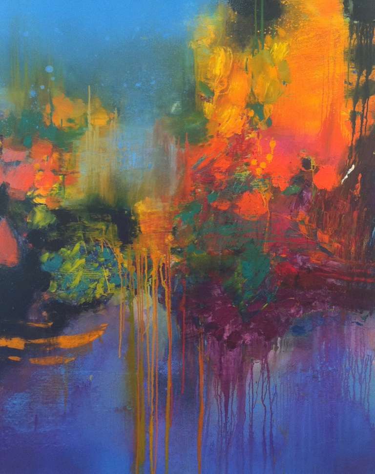 Gerard Stricher Abstract Painting - Avatar