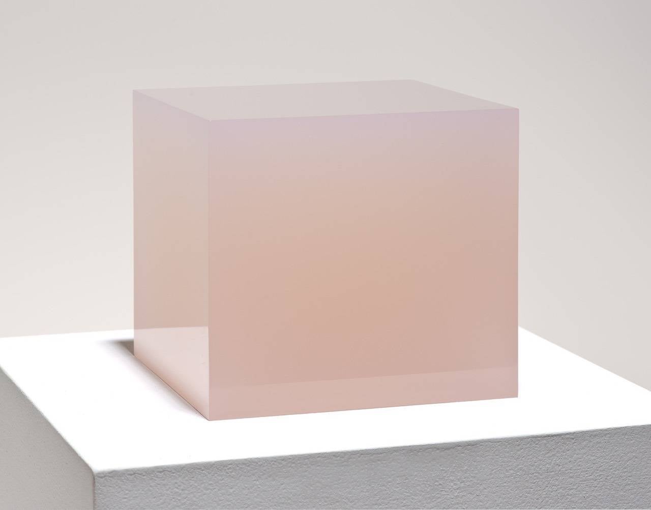 10/16/14 (Pink Box) - Sculpture by Peter Alexander