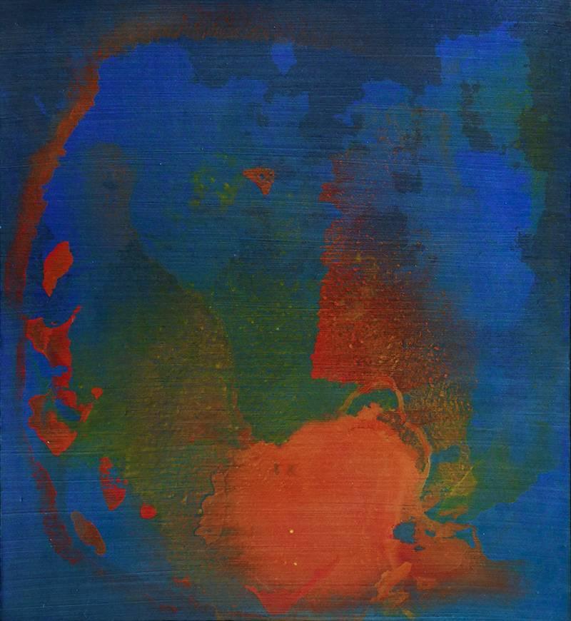 Joe Goode Abstract Painting - WATER SKY PAINTING 17