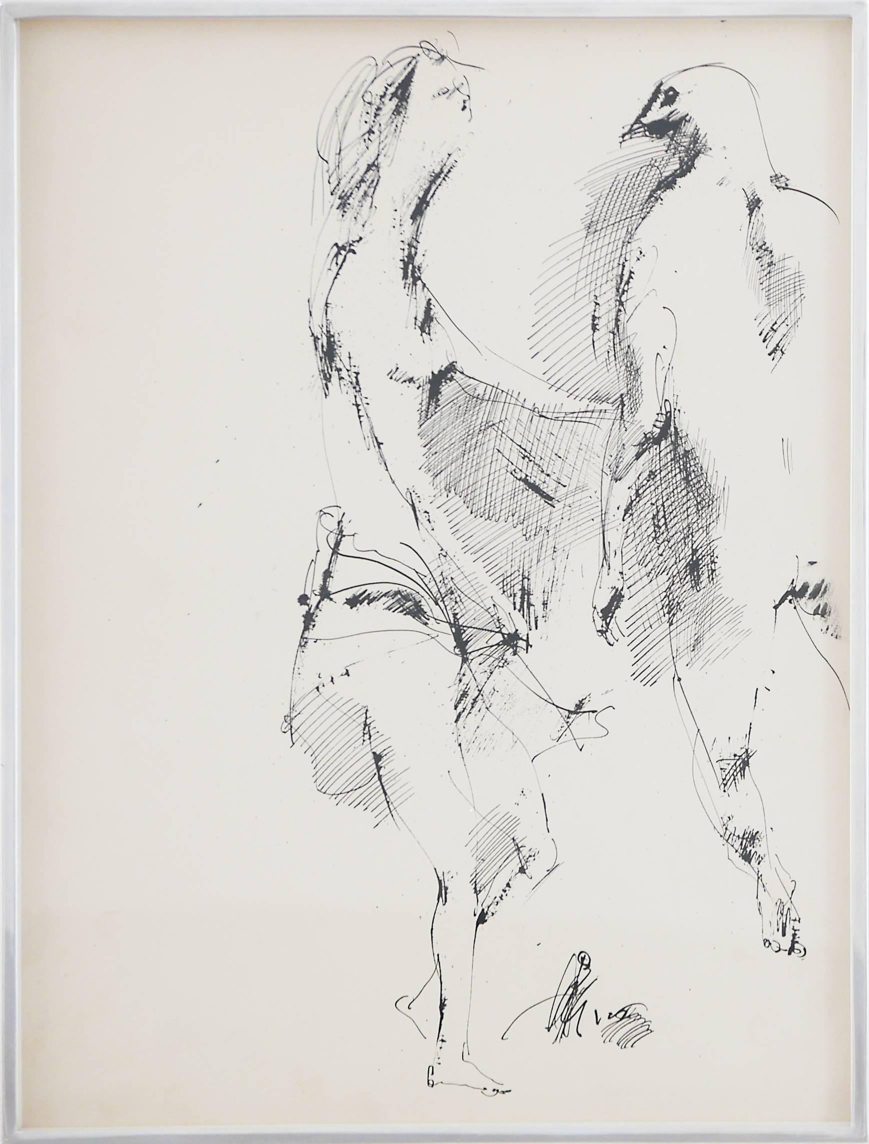 Abstract Painting de John Altoon - Untitled