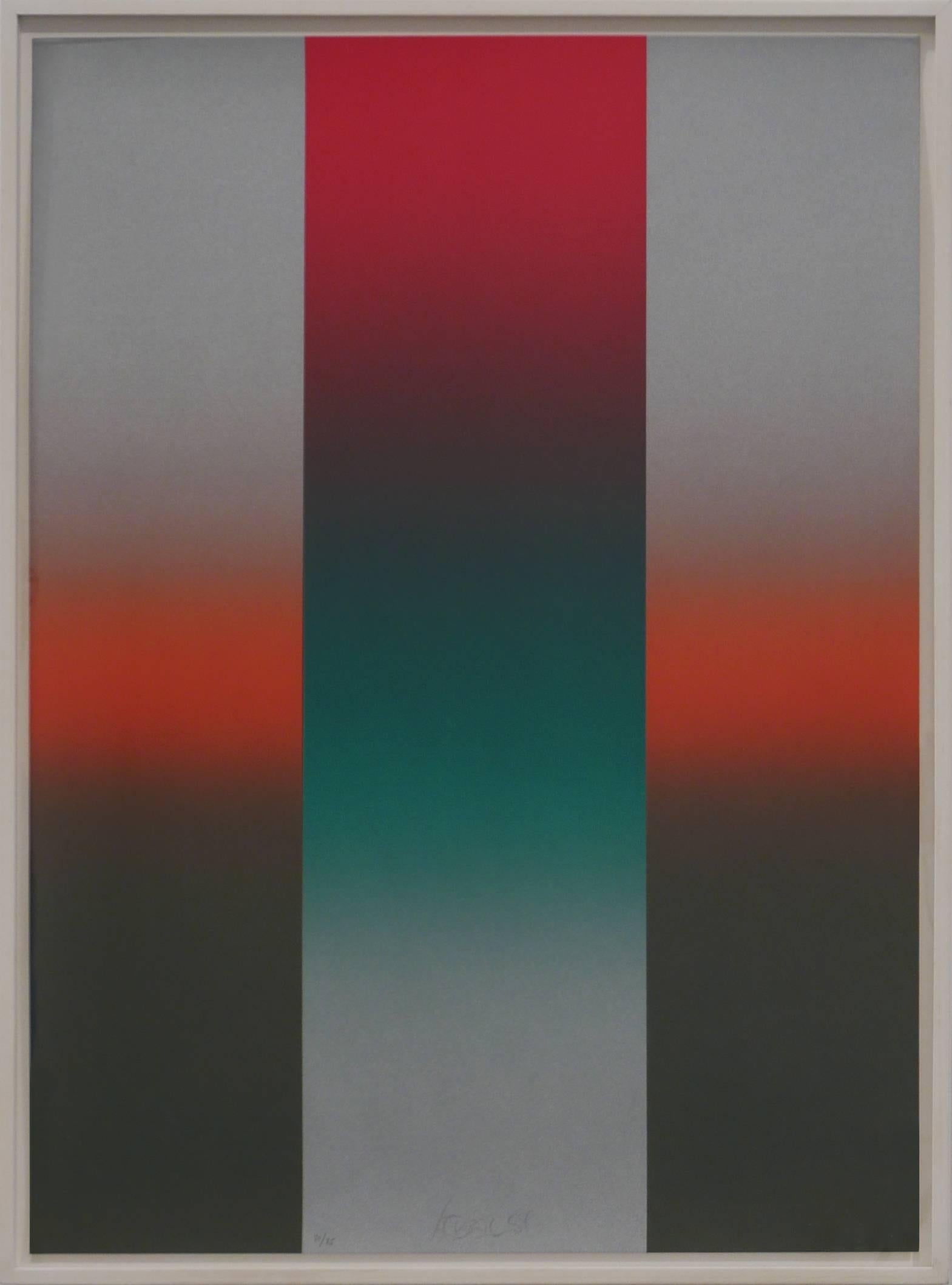 Larry Bell Abstract Painting - Barcelona Suite #6