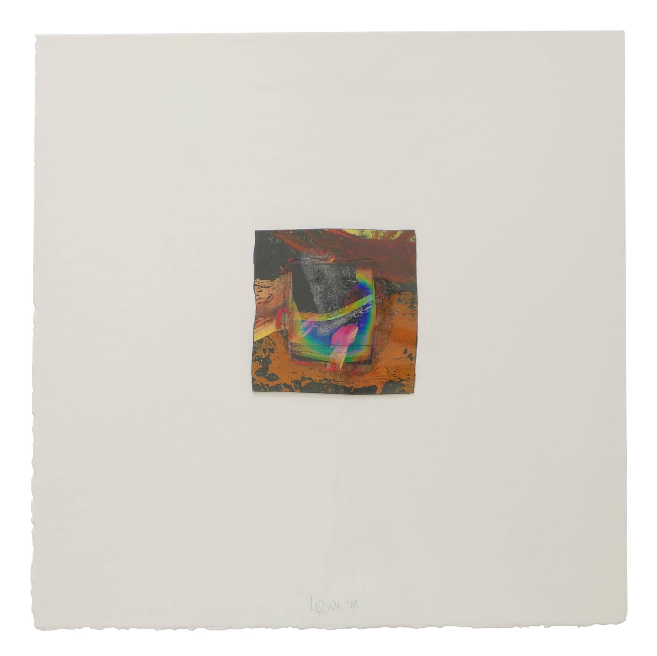 Larry Bell Abstract Painting - New Fraction #29
