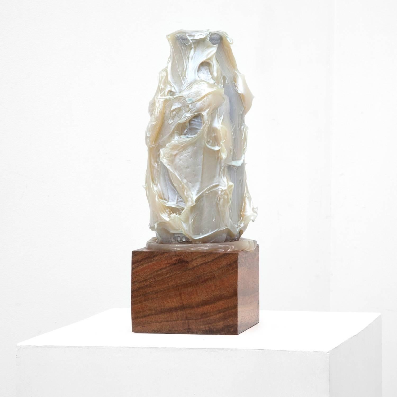 Joe Goode Abstract Sculpture - Milk Bottle Sculpture 61