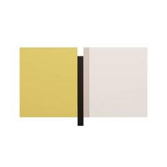 Sunyata - Gray, Yellow, White, Canvas 8