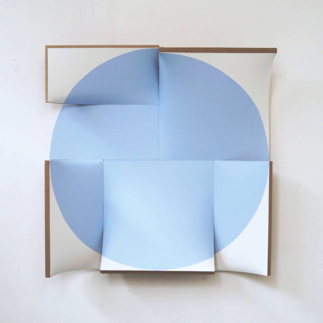 Jan Maarten Voskuil Abstract Sculpture - Improved Pointless Light Blue