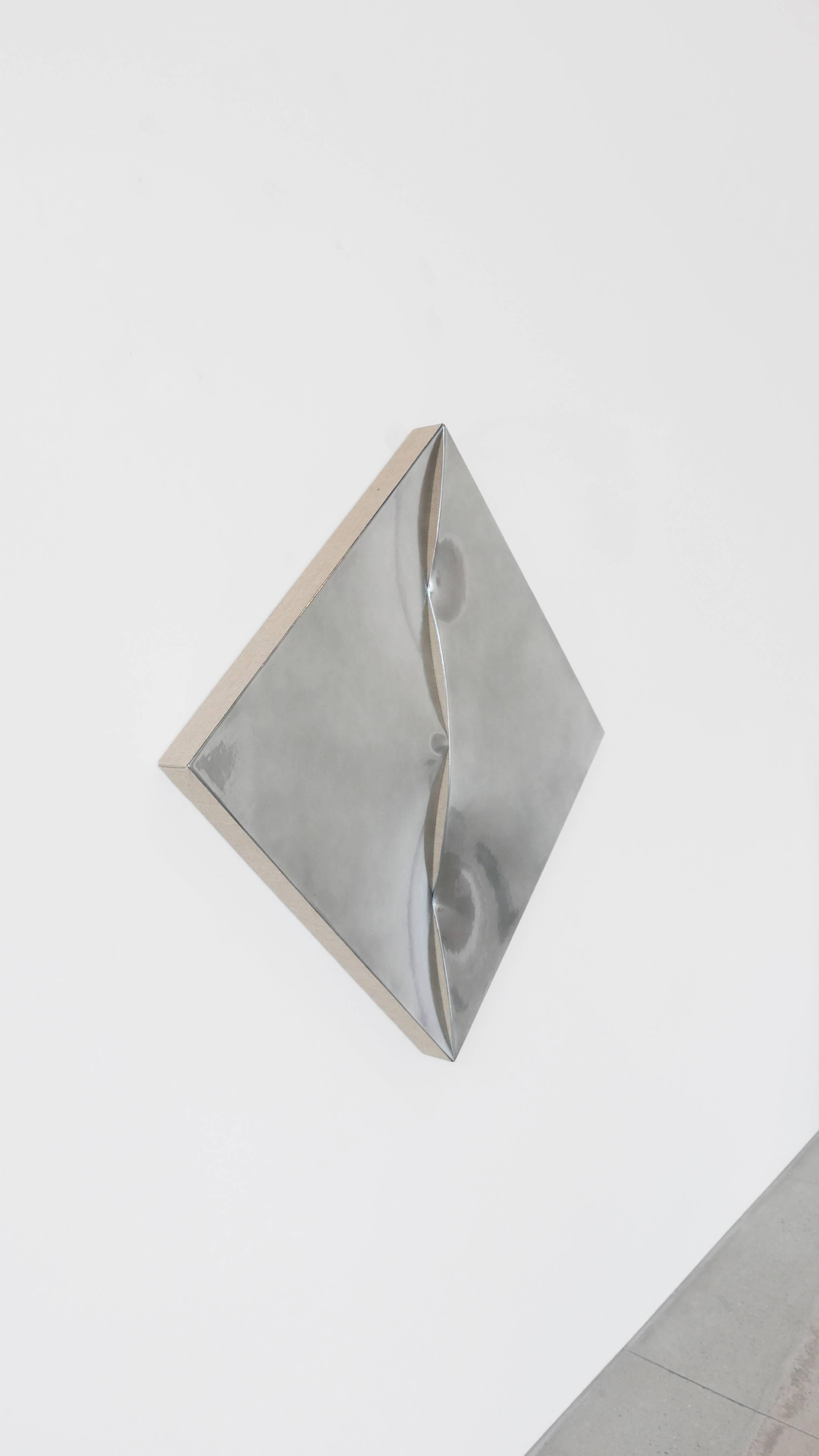 Non-Fit Triangles III - Painting by Jan Maarten Voskuil