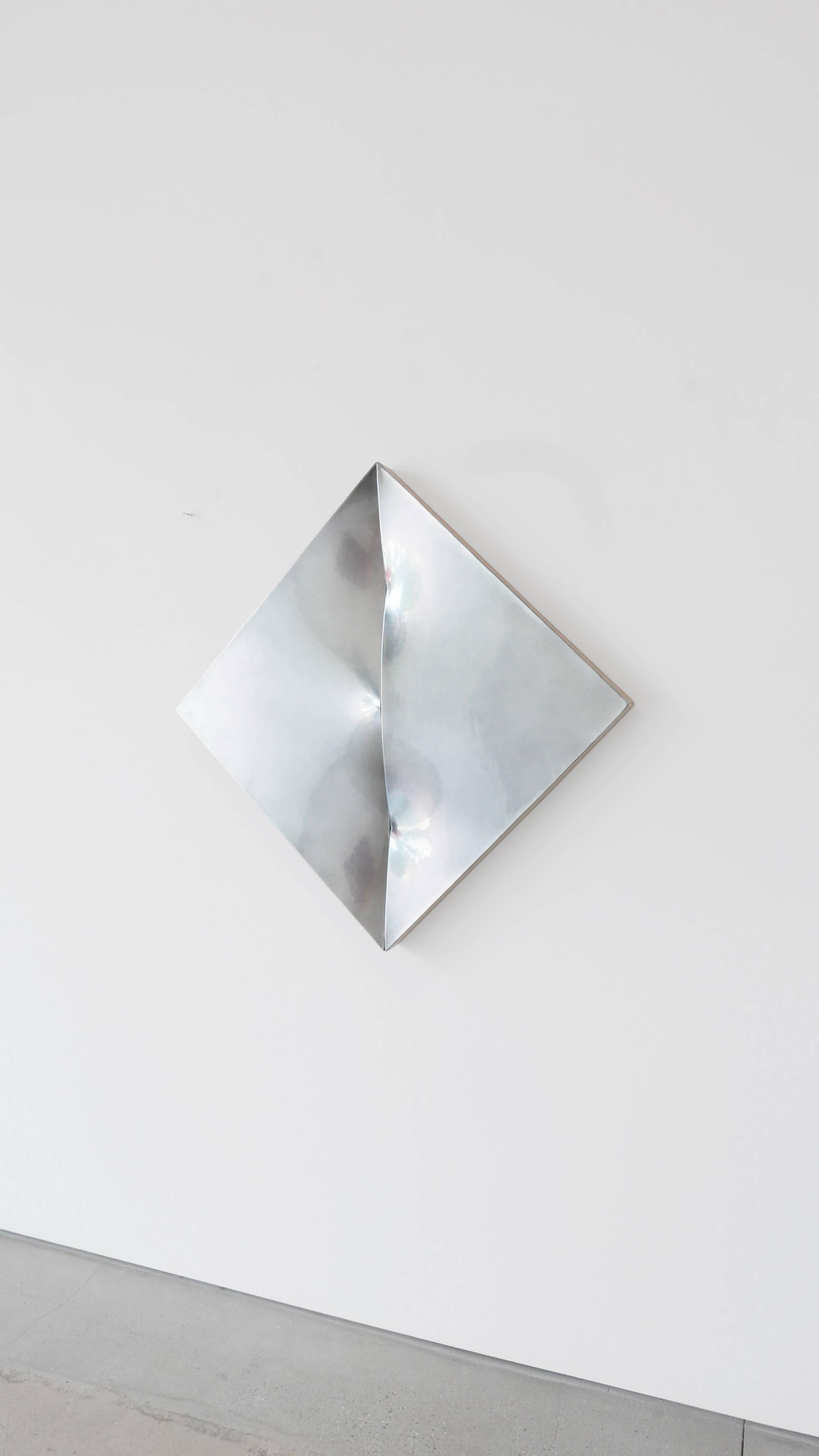 Non-Fit Triangles III - Minimalist Painting by Jan Maarten Voskuil