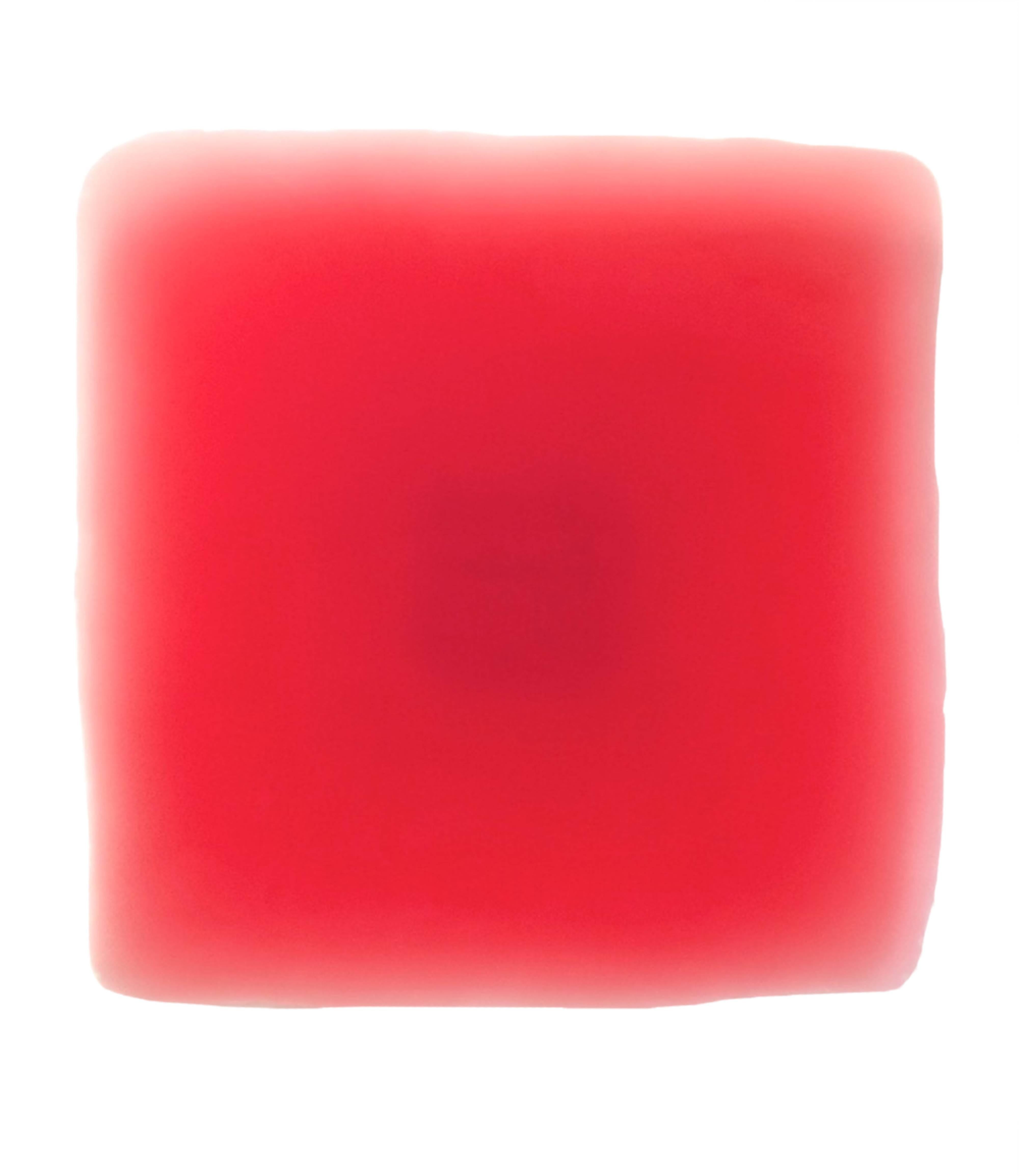 Peter Alexander Abstract Painting - 4/20/14 (Red Puff)