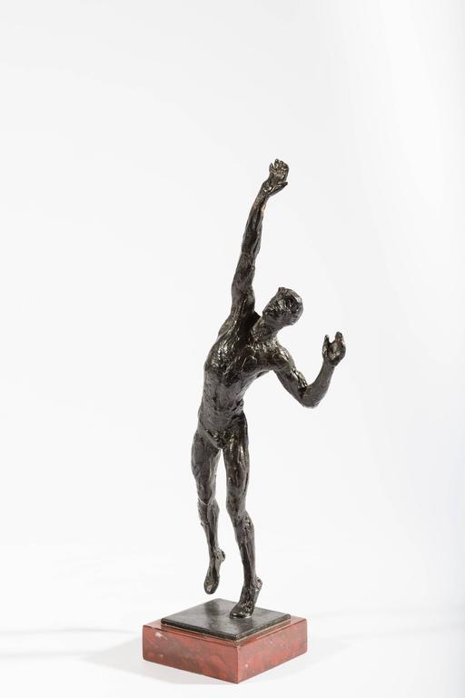 Walker Kirtland Hancock Defense 2, Bronze Sculpture at 1stdibs