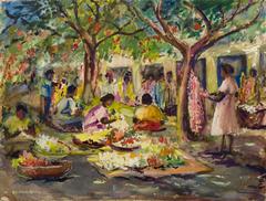 Lei-makers, Hawaii