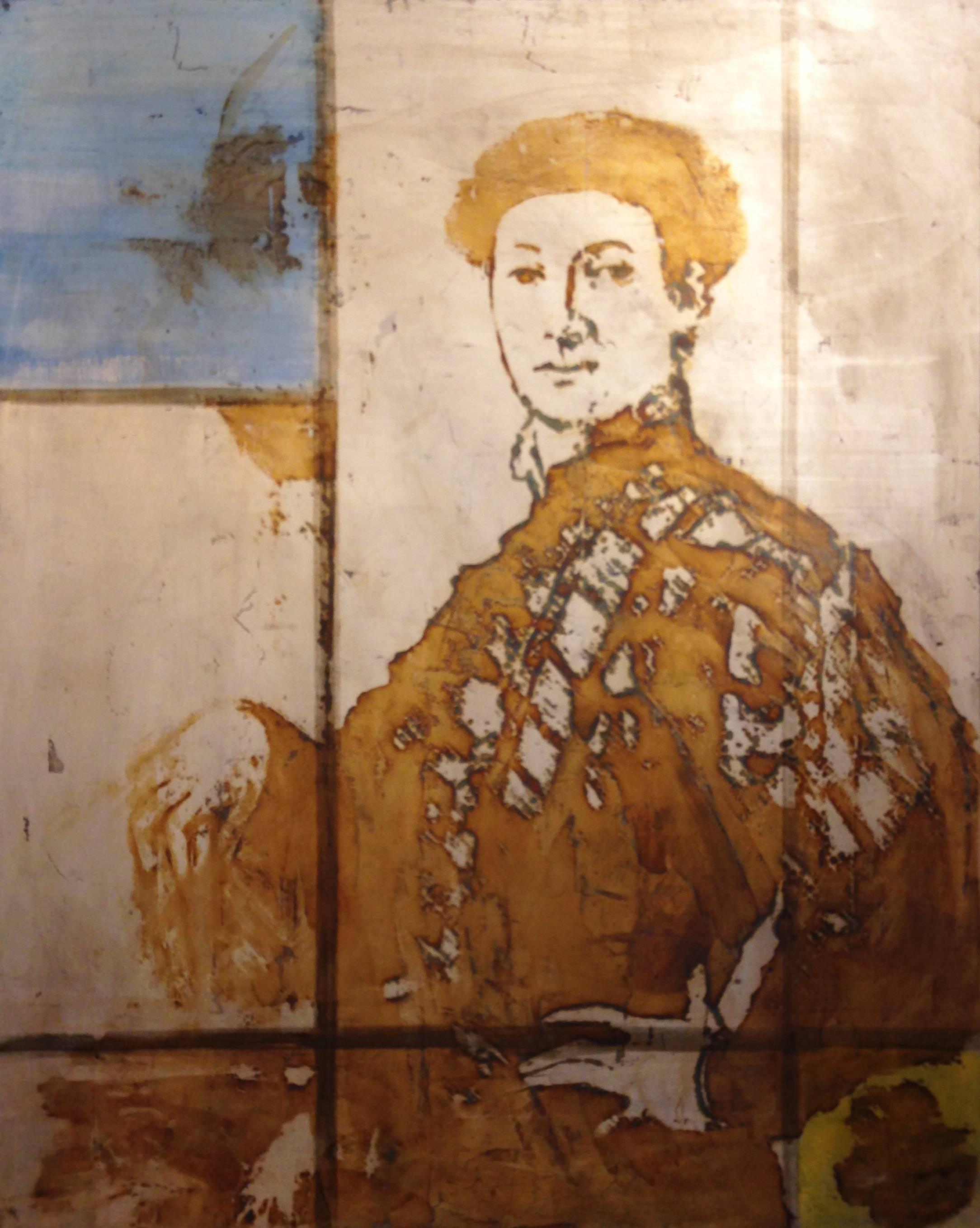 Composition IX - Mixed Media Art by Raphaël Jaimes-Branger