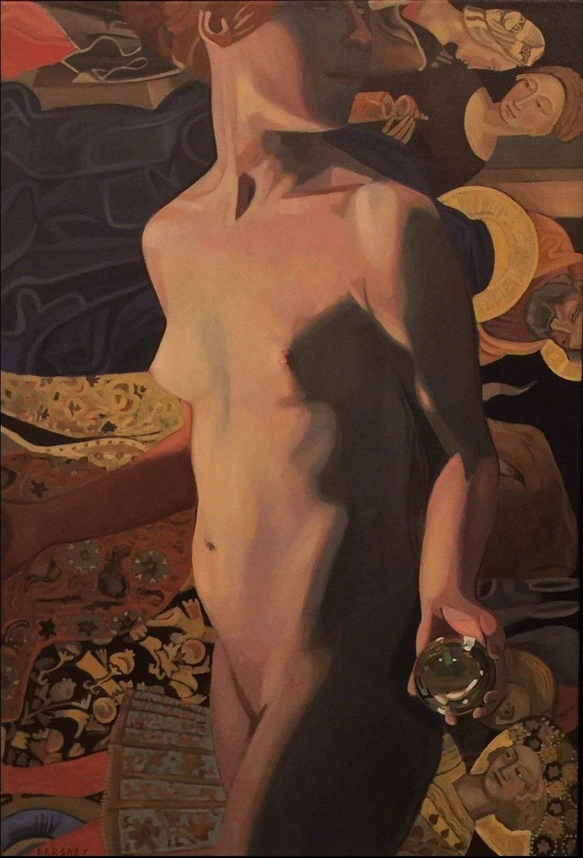 Thomas Darsney Nude Painting - Faith