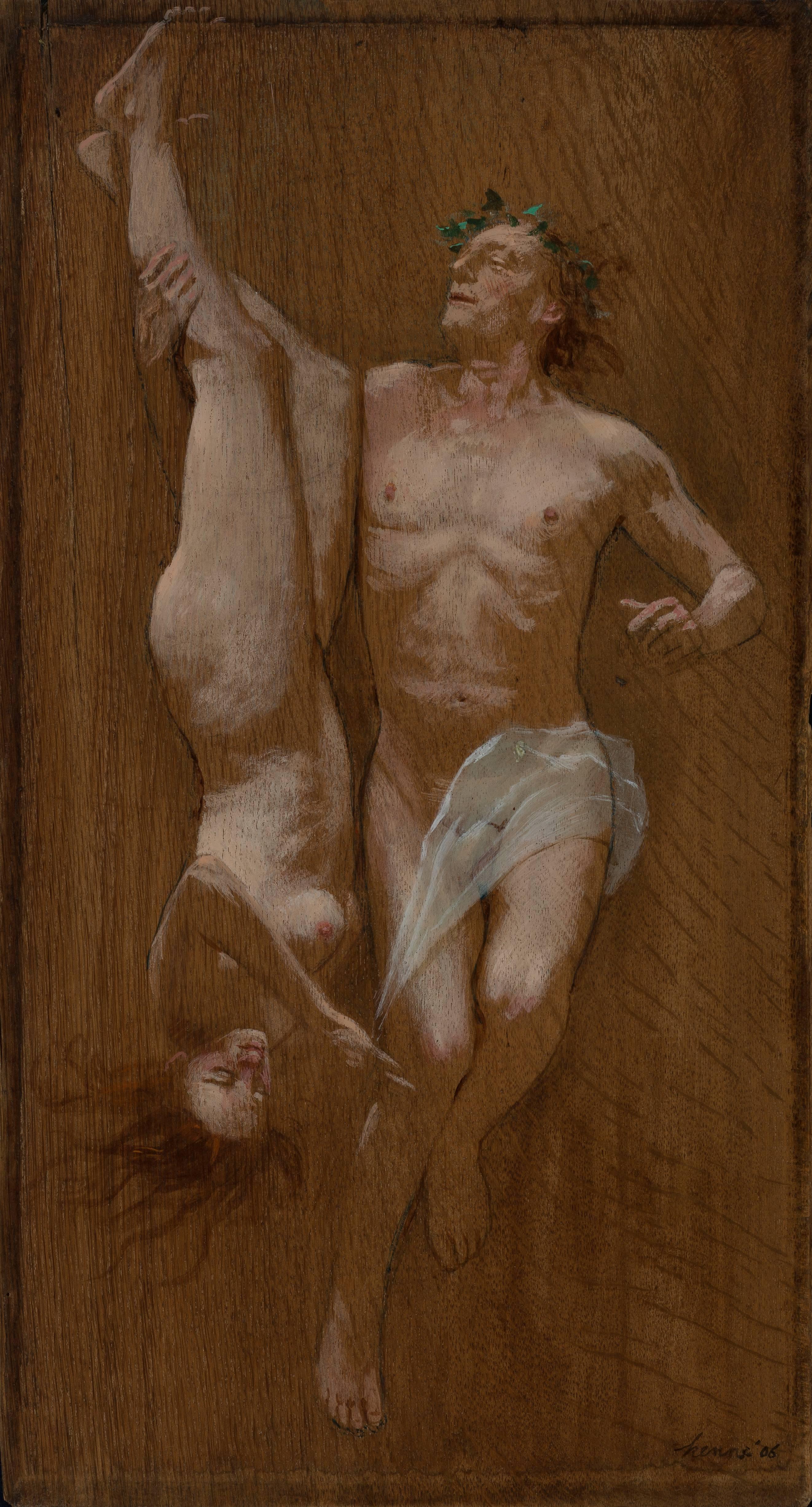 Grégoire, Kenne Figurative Painting – Das Spiel