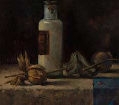 Still life with white lead