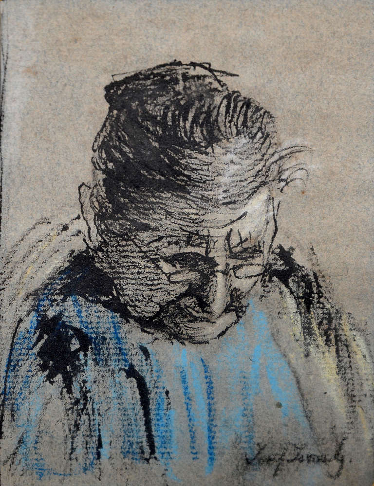 Israëls, Jozef Portrait Painting - Portrait of an old woman