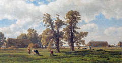 Landscape near Westerbork in Drenthe