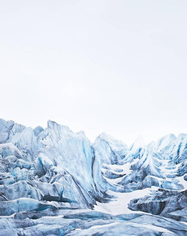 Caleb Cain Marcus Landscape Photograph - Nigardsbreen, Norway, Plate I